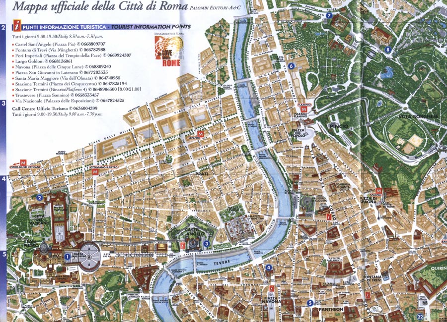 Rome Map